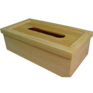 ティッシュボックス ティッシュケース 28×15.5×9cm ライトオーク 木製 ヒノキ ハンドメイド 受注製作｜angelsdust