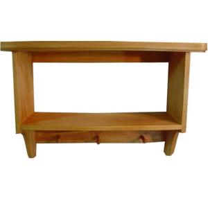 スパイスラック 木製 ひのき カントリーハート 三段ラック 収納棚