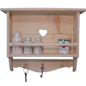 マス目シェルフ オーダーメイド アンティークブラウン w45.5d8h45.5cm