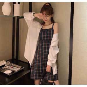 レディース ワンピース 可愛い シャツ付き ワンピース パープル 紫 黒 グリーン 緑 韓国 レディース 春 夏 韓国 アイドル 衣装 ネコポス可能 返品交換不可 Hx012 天使のドレス屋さんヤフー店 通販 Yahoo ショッピング