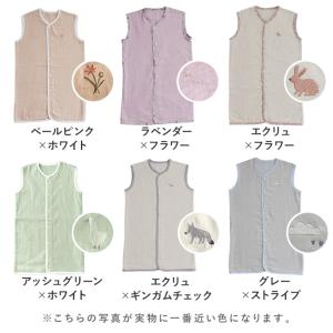 3重ガーゼスリーパー 綿100% 日本製 春 ...の詳細画像3