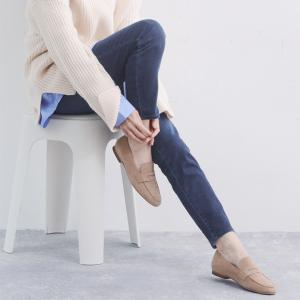 あったか スリム パンツ レディース 裏パウダ...の詳細画像2