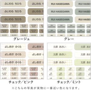 116、132ピース お名前シール タグ ノン...の詳細画像2