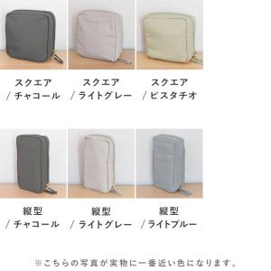 整理ができる 化粧ポーチ 機能的 小さめ メイ...の詳細画像3