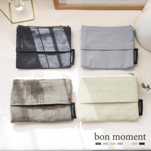 bon moment ゴミ入れ付き ティッシュ＆マスクポーチ／ボンモマン