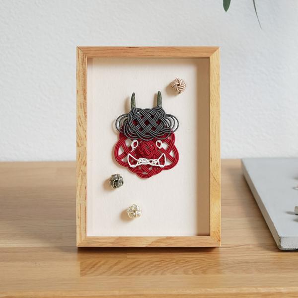 【アンジェ別注】hare水引で結ぶ節句のフレーム 日本製 節分 ひな祭り 飾り 置物 雛 桃の節句 ...