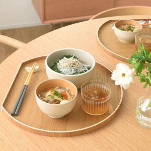 お盆 36cm 半月膳 半月盆 天然木 カフェ...の詳細画像3