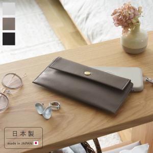 Neutral Gray 日本製 ホースレザー ハスキー スリムウォレット yrh／ニュートラルグレイの商品画像