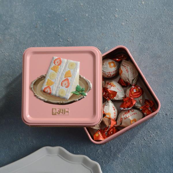 はじけるキャンディチョコレート レトロ缶 Mary Chocolate メリーチョコレート yrh ...