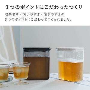 麦茶ポット ピッチャー 冷水ポット 洗いやすい...の詳細画像5