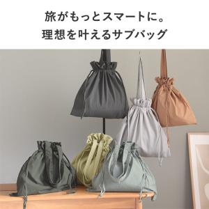巾着サブバッグ 巾着バッグ 巾着ショルダーバッ...の詳細画像5