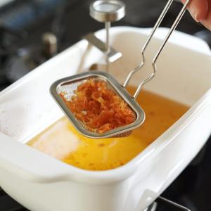 四角い天ぷら鍋にピッタリのカス揚げ【揚げ物】の詳細画像2