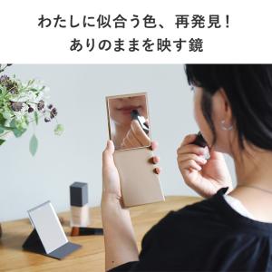 鏡 卓上 ミラー おしゃれ 折りたたみ Sサイ...の詳細画像4