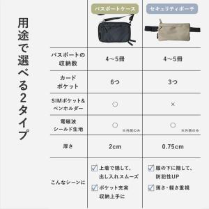 家族分のパスポートが入る3way パスポートケ...の詳細画像5