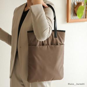 【朝時間.jpコラボ】大きめポケット付きフラッ...の詳細画像2