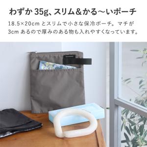 薄型 保冷ミニポーチ ポーチ 保冷ポーチ アイ...の詳細画像5