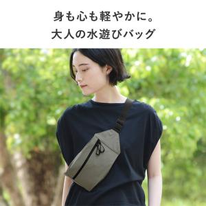 撥水 ボディバッグ 軽量 75g レディース ...の詳細画像4
