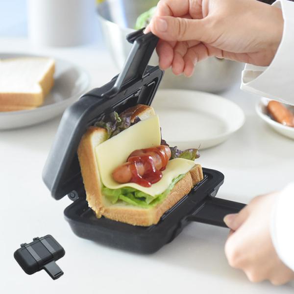 レンジで簡単 ホットサンドメーカー 電気 ホットサンド レンジ レンジグリル