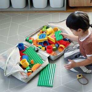 ブロック収納ボックス レゴ収納 おもちゃ箱 ガ...の詳細画像1