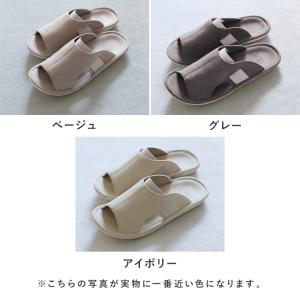 足裏アーチを支える フィットするスリッパ 室内...の詳細画像1