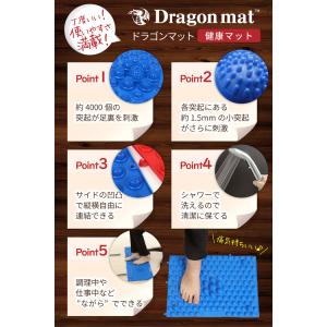 足つぼ 健康マット ドラゴンマット 足つぼマッ...の詳細画像4