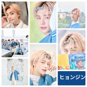 StrayKids スキズ ヒョンジン トレカ ステッカー セット Stray Kids - スキズ Stray Kids ヒョンジン グッズ トレカ ステッカー