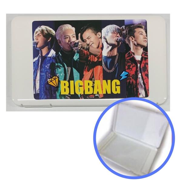 BIGBANG ビッグバン 写真付き ケース マスク 小物入れ チケット ホルダー 韓流 グッズ  ...