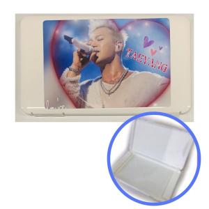 SOL テヤン BIGBANG ビッグバン 写真付き ケース マスク 小物入れ チケット ホルダー 韓流 グッズ bk018-2
