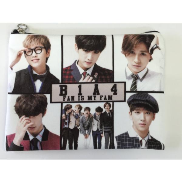 B1A4　化粧ポーチ 小物入れ 韓流 グッズ(db026-1)