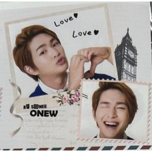 オニュ ONEW SHINee シャイニー ハンカチ 韓流 グッズ dr052-12