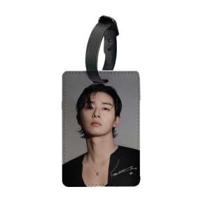 キムスヒョン KIM SOOHYUN 刻印 リング 指輪 ネックレスチェーン付き