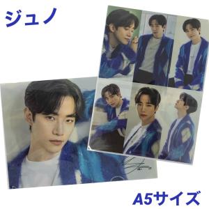 ジュノ 2PM A5 クリアファイル 韓流 グッズ fb006-35 : アンジーソウル