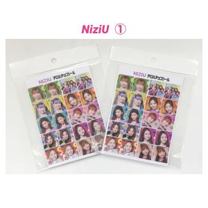 NiziU ニジュー 2枚セット 切れ目付き ミニ シール ステッカー 韓流