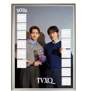 東方神起 TVXQ ユノ ユンホ 2026 ダイアリー 手帳 A6サイズ カレンダー