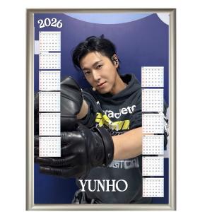 東方神起 TVXQ ユノ ユンホ 2026 ダイアリー 手帳 A6サイズ カレンダー
