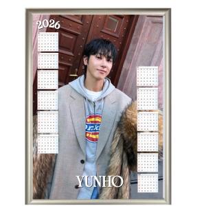 東方神起 TVXQ ユノ ユンホ チャンミン 2026 A4 フォトフレーム付き