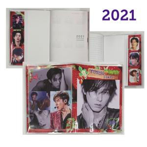 TVXQ 東方神起 ユノ ユンホ ダイアリー 手帳 2021 カレンダー 韓流 グッズ fx003-31