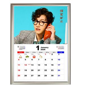 東方神起 TVXQ ユノ ユンホ チャンミン 2026 A4 フォトフレーム付き