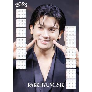 2PM　ジュノ⑯ ジュノ 2PM 2026 ラミネート カレンダー A4サイズ 韓流 グッズ fx058