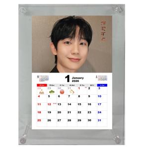ムンビン ASTRO 2026 フォトフレーム付き 卓上 カレンダー 韓流 グッズ