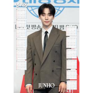 2PM　ジュノ⑯ ジュノ 2PM 2026 2027 2年分 卓上 カレンダー DESK CALENDAR