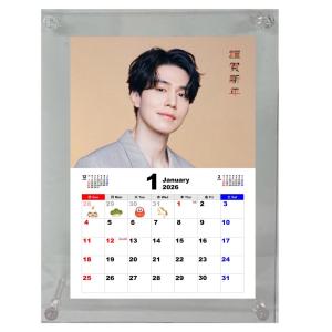 東方神起 TVXQ ユノ ユンホ チャンミン 2026 A4 フォトフレーム付き