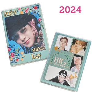 写真おまけ付き キー SHINee シャイニー 2024 ダイアリー 手帳 カレンダー 韓流 グッズ...