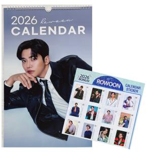 ロウン 2026 ダイアリー 手帳 A6サイズ カレンダー 韓流 グッズ fx213