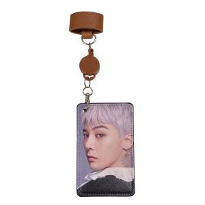 G-DRAGON ジードラゴン BIGBANG ビッグバン ICカードケース パスケース リール付き バッグチャーム 韓流 グッズ fz115-5