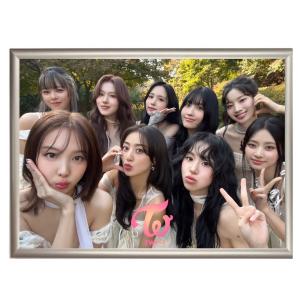 TWICE トゥワイス フォトプレート 額入り 写真 A4サイズ 韓流 グッズ hp011-06