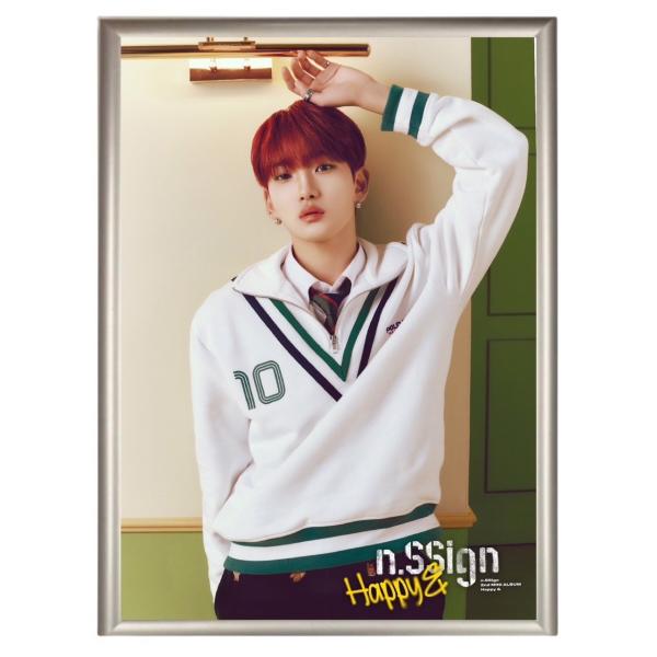 ジュニョク n.SSign エヌサイン フォトプレート 額入り 写真 A4サイズ 韓流 グッズ hp...