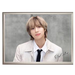 テミン SHINee シャイニー フォトプレート 額入り 写真 A4サイズ 韓流 グッズ hp086-1-7