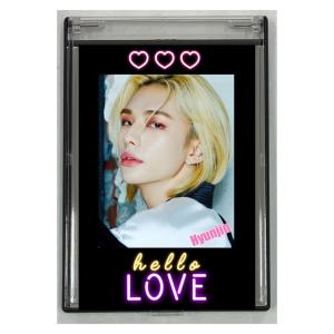 在庫1点　Straykids　スキズ　ヒョンジン　ミラー ヒョンジン StrayKids ストレイキッズ スキズ 写真入り ミラー 鏡 韓流