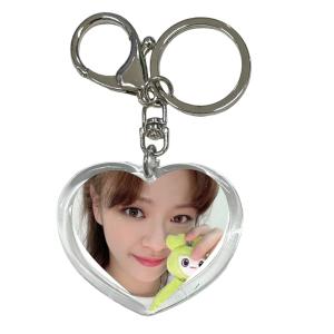 アヒョン BABYMONSTER ベイビーモンスター 両面 写真入り キーホルダー